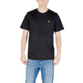 Lyle & Scott Schwarzes Baumwoll-T-Shirt