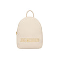 Love Moschino Beiger Rucksack aus Polyethylen