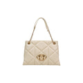 Love Moschino Beige Kunstleder Handtasche