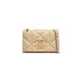 Love Moschino Beige Kunstleder Handtasche