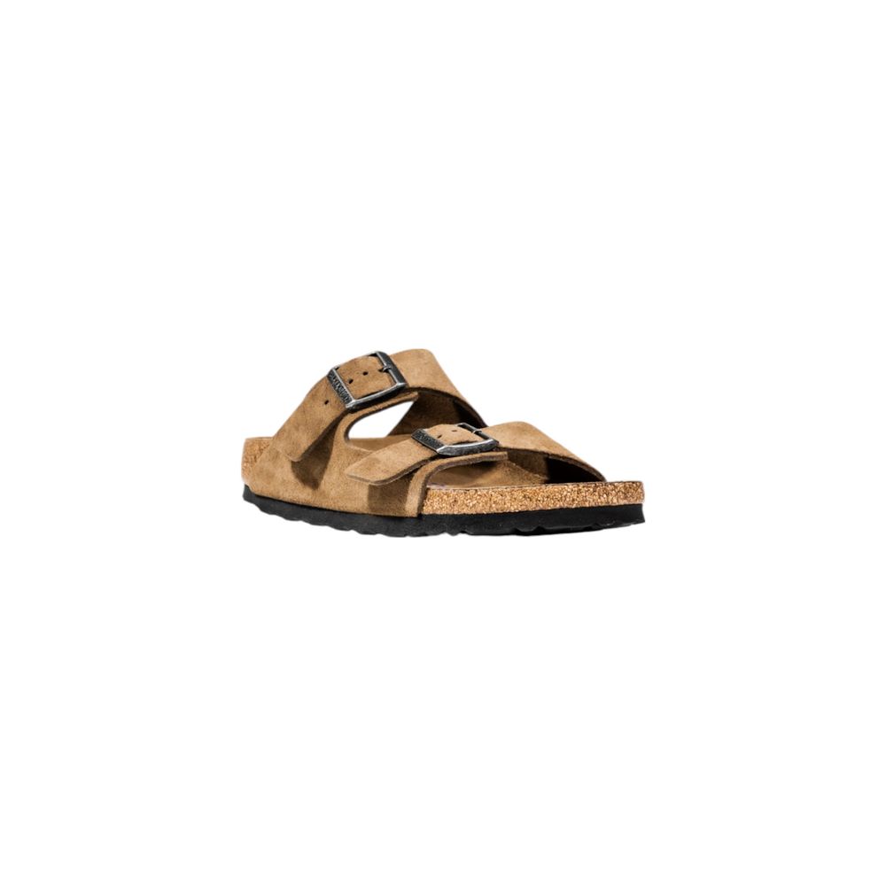 Birkenstock Braune Wildleder-Sandalen