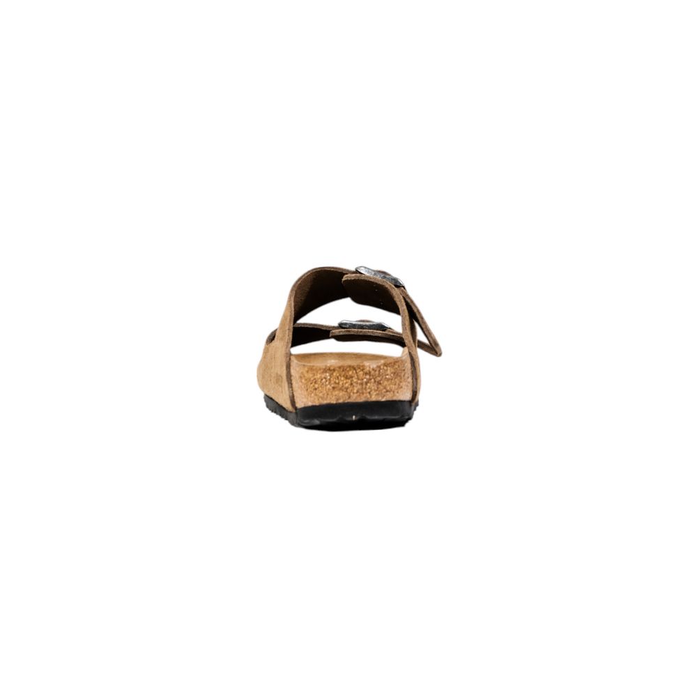 Birkenstock Braune Wildleder-Sandalen