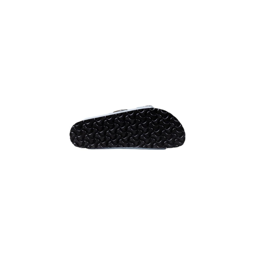Birkenstock Blaue Kunstleder-Slipper
