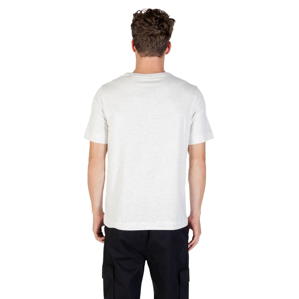 Calvin Klein Sport Graues Baumwoll-T-Shirt