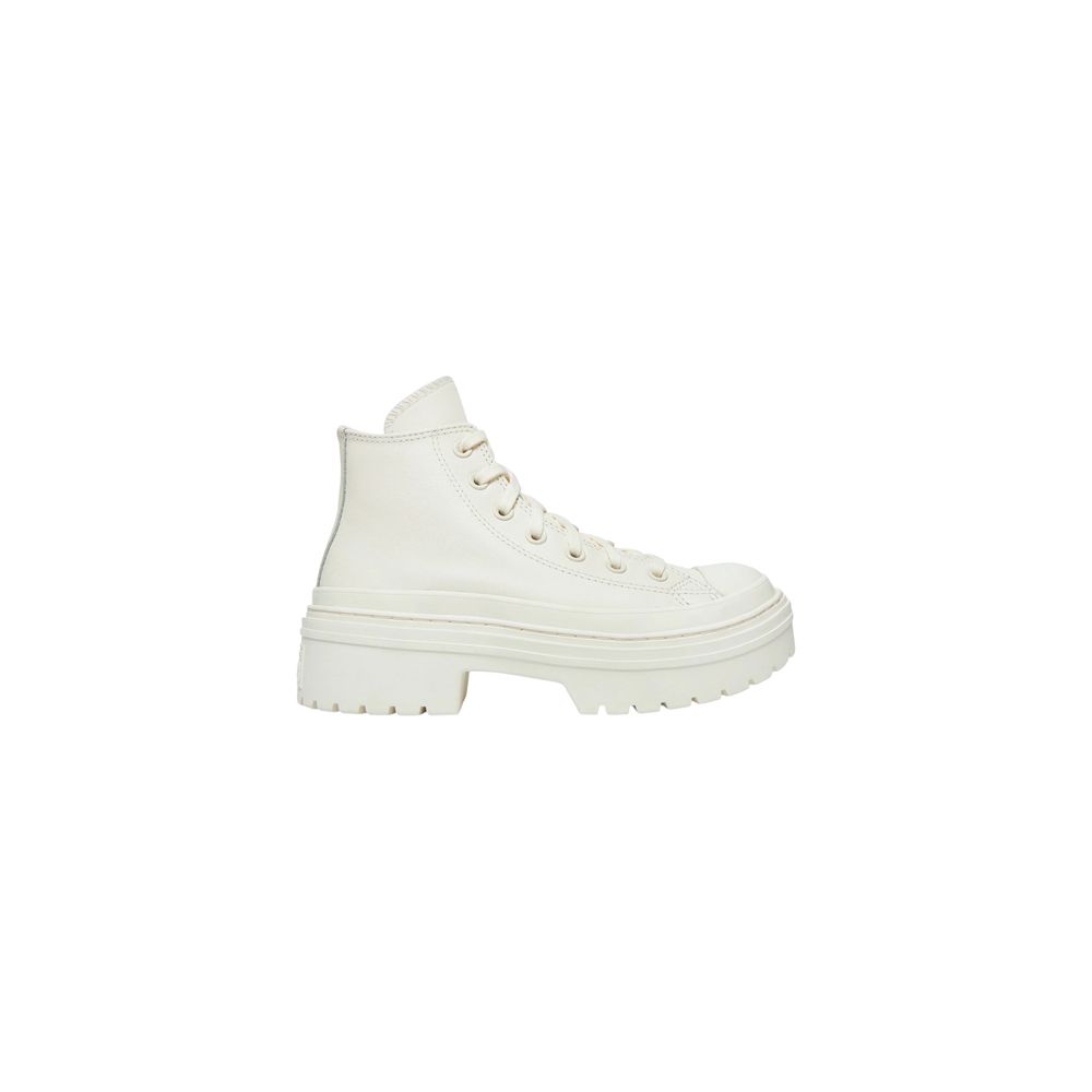 Converse Weiße Pumps aus recyceltem Leder mit hohem Absatz