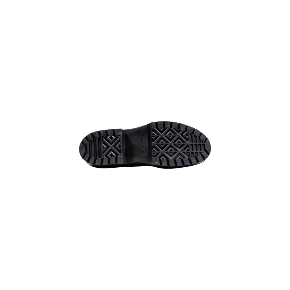 Converse Schwarze Leder-Ankle Boots