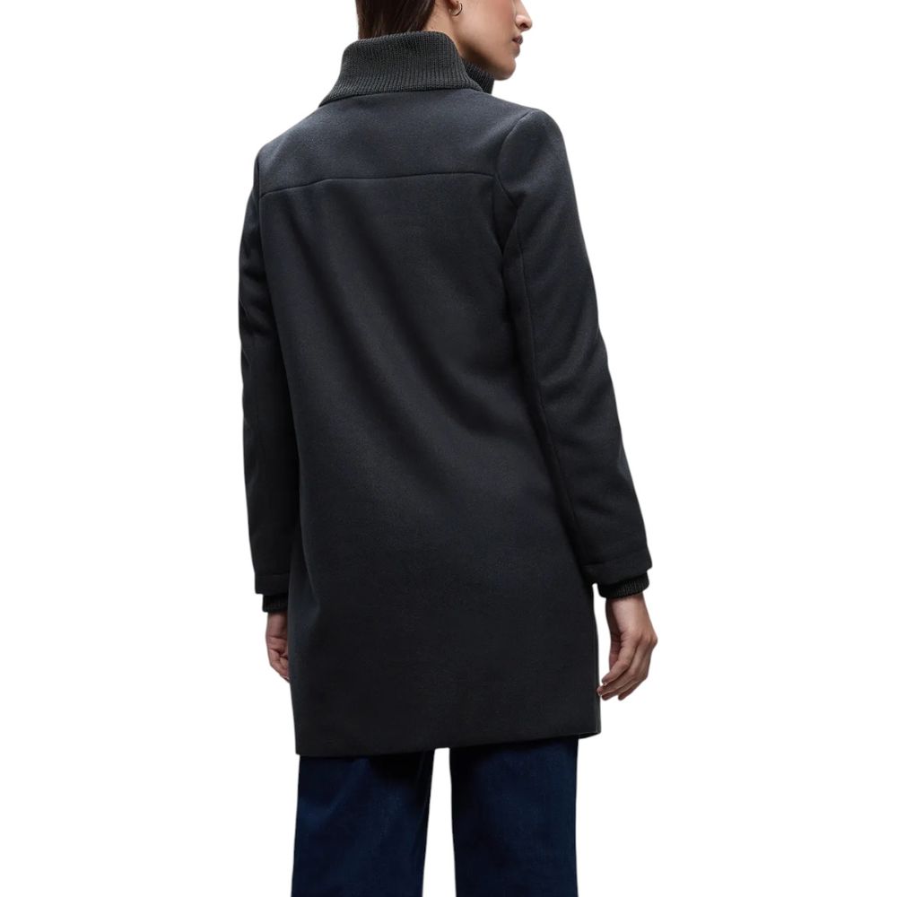 Street One Blauer Polyester-Mantel