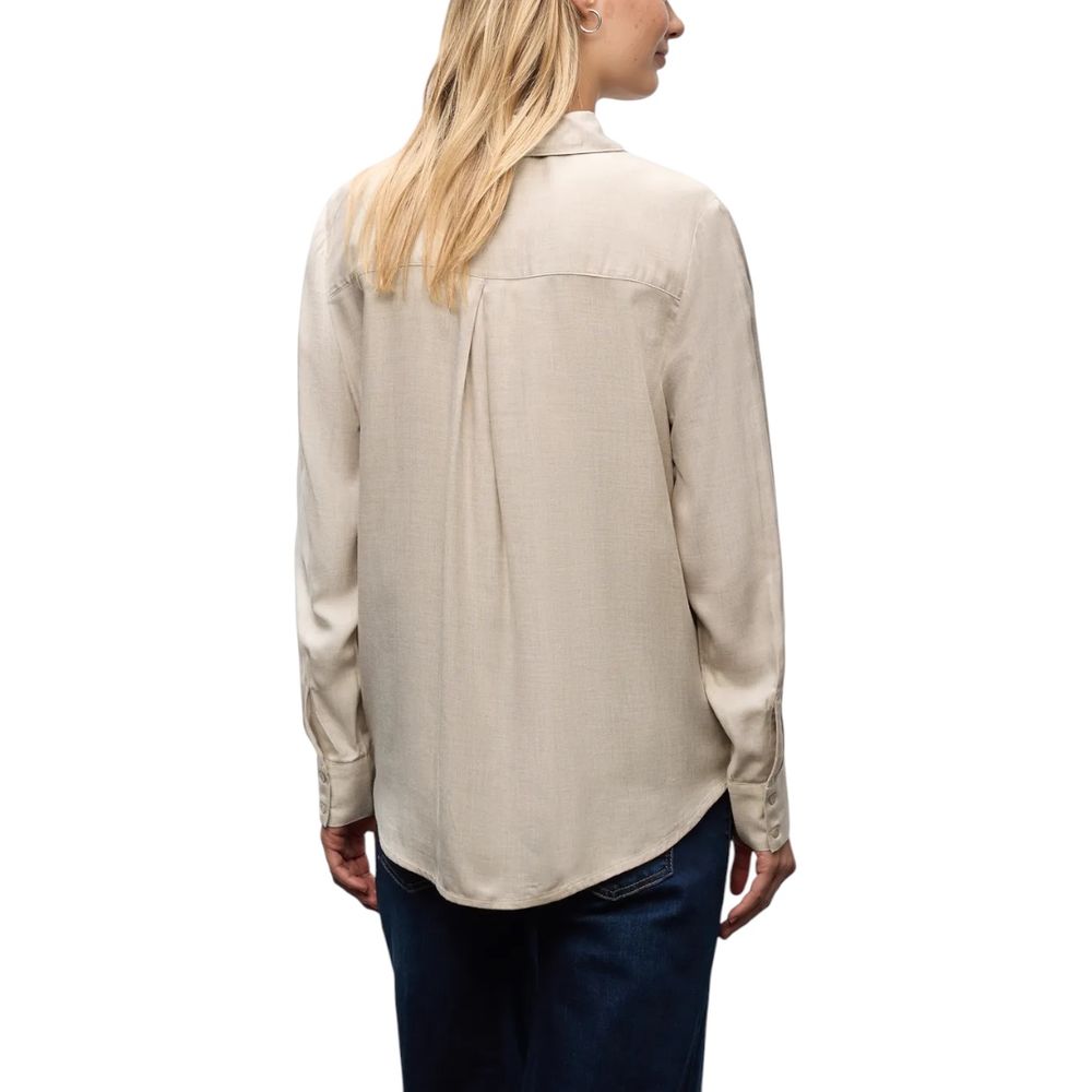 Street One Beige Viskosebluse