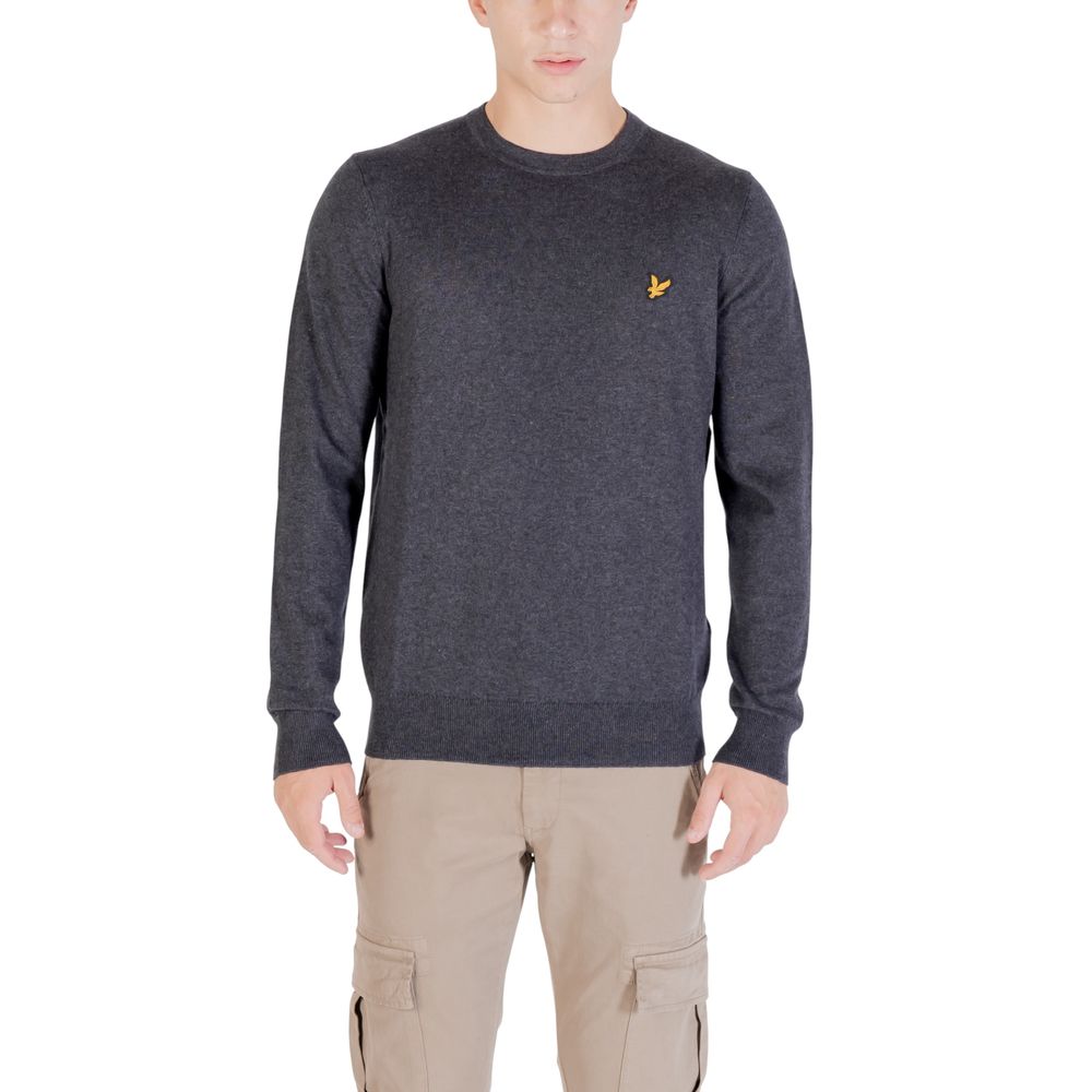 Lyle & Scott Graues Baumwoll-Sweatshirt