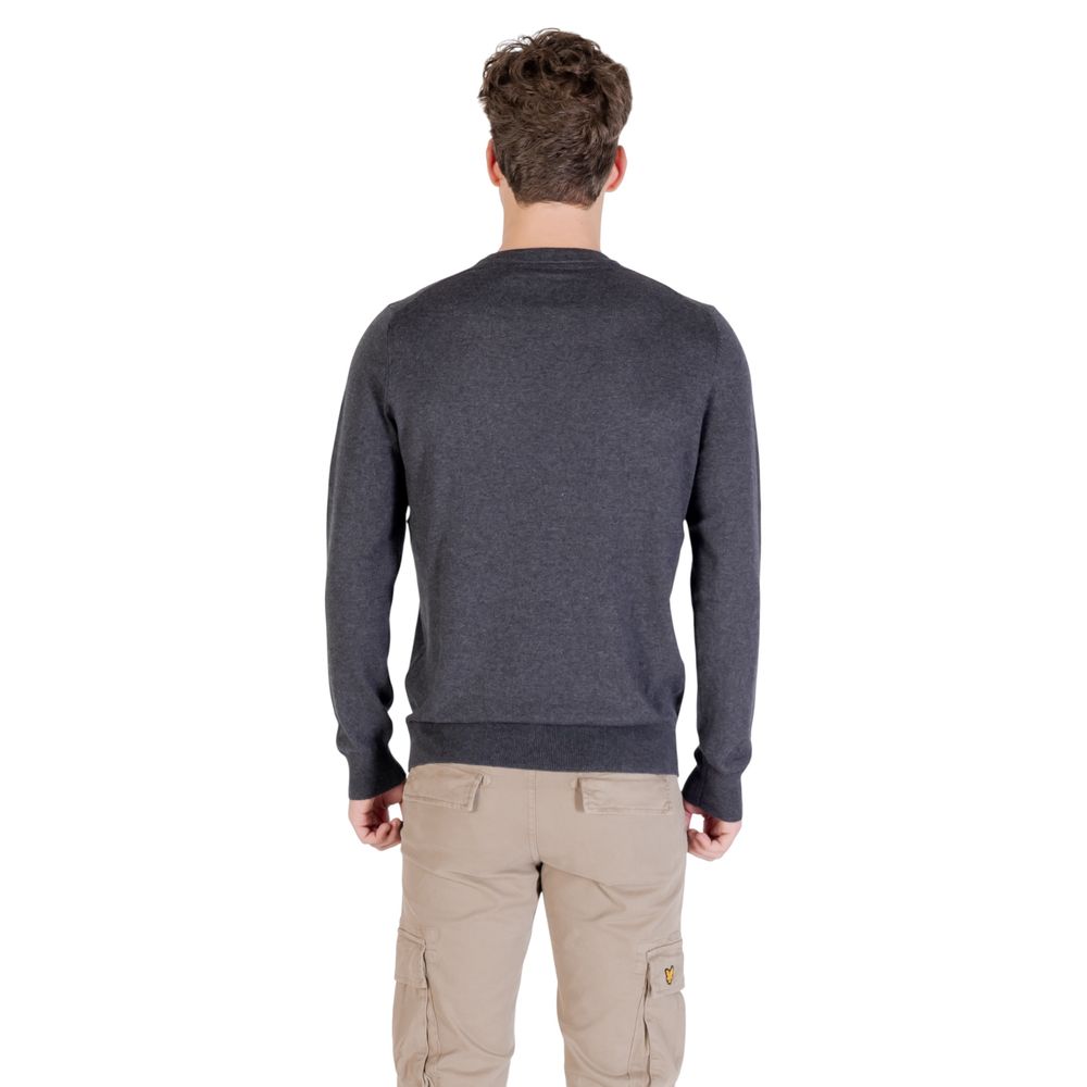 Lyle & Scott Graues Baumwoll-Sweatshirt