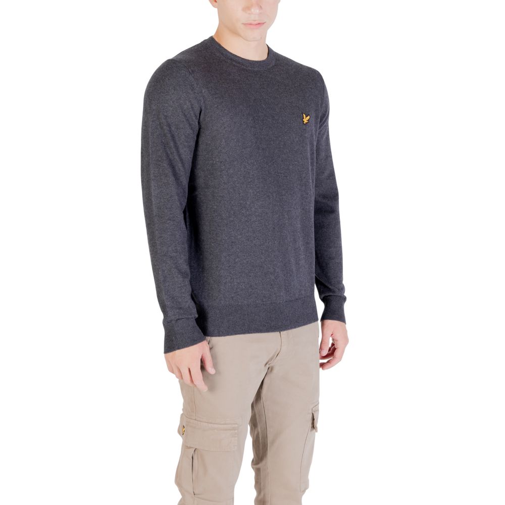 Lyle & Scott Graues Baumwoll-Sweatshirt