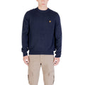 Lyle & Scott Navy Nylon Sweatshirt
