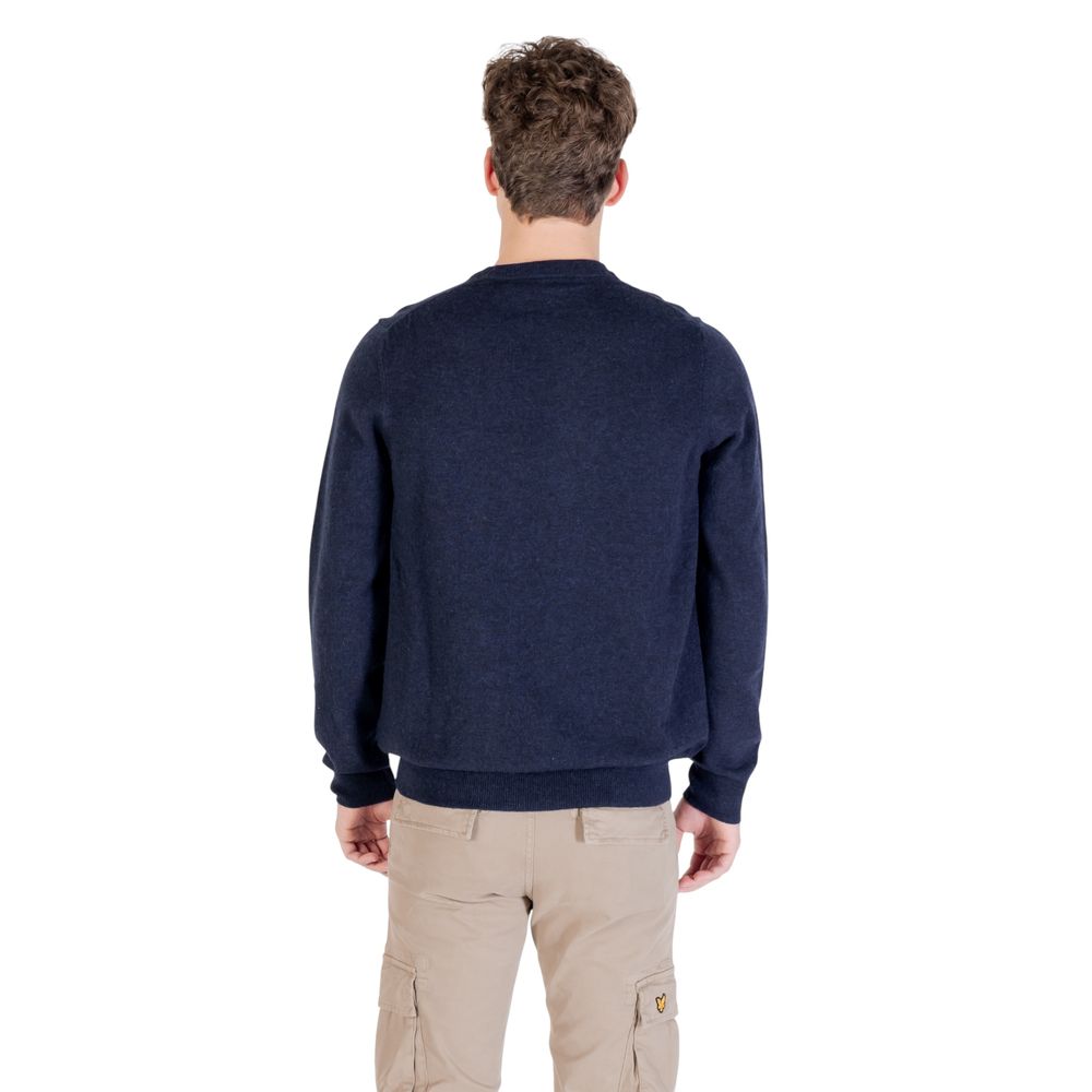 Lyle & Scott Navy Nylon Sweatshirt