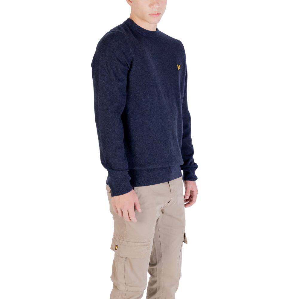 Lyle & Scott Navy Nylon Sweatshirt