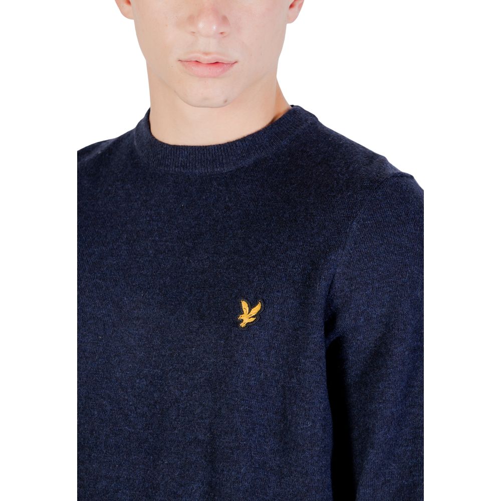 Lyle & Scott Navy Nylon Sweatshirt