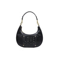 Love Moschino Schwarze Handtasche aus Polyethylen