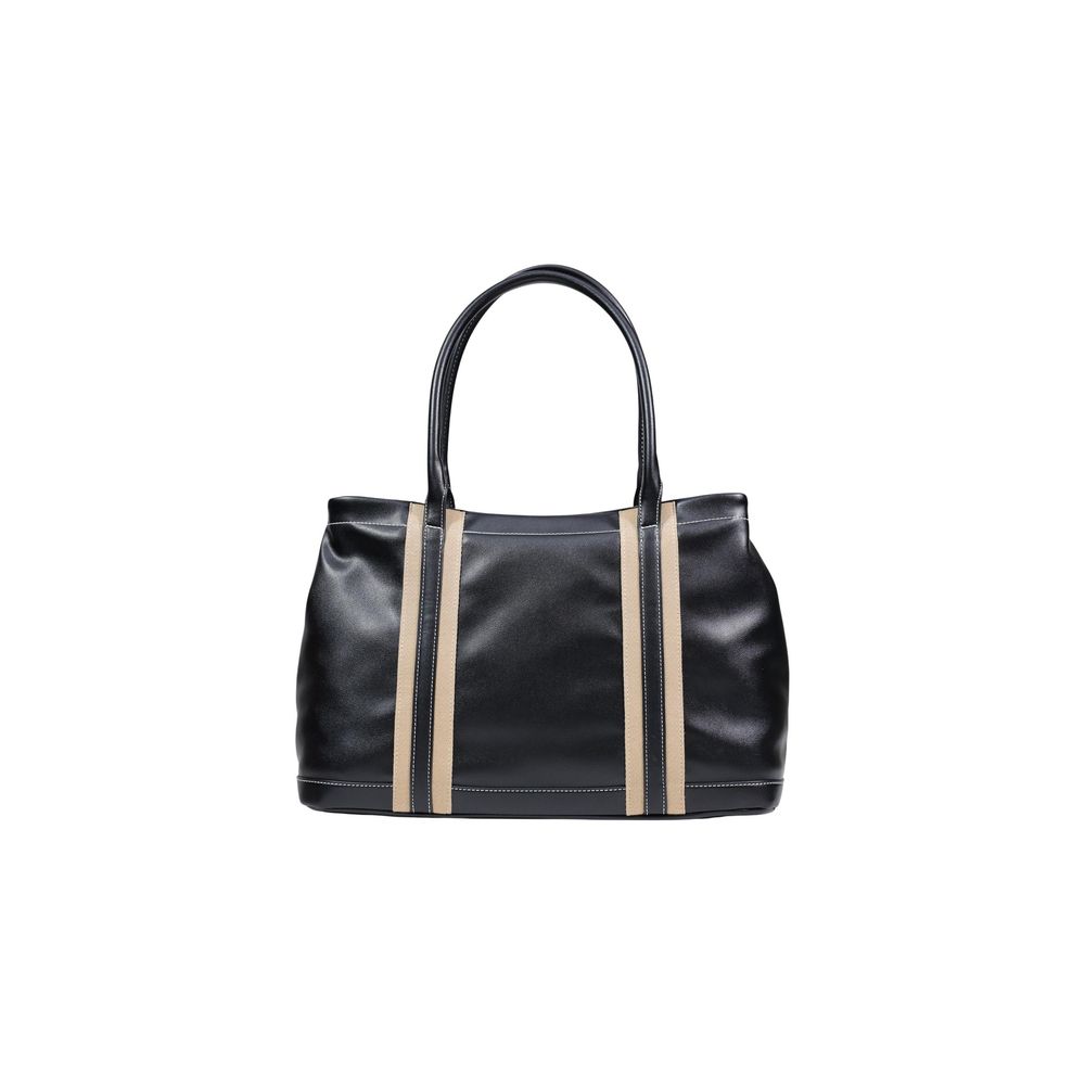 Love Moschino Schwarze Handtasche aus Polyethylen