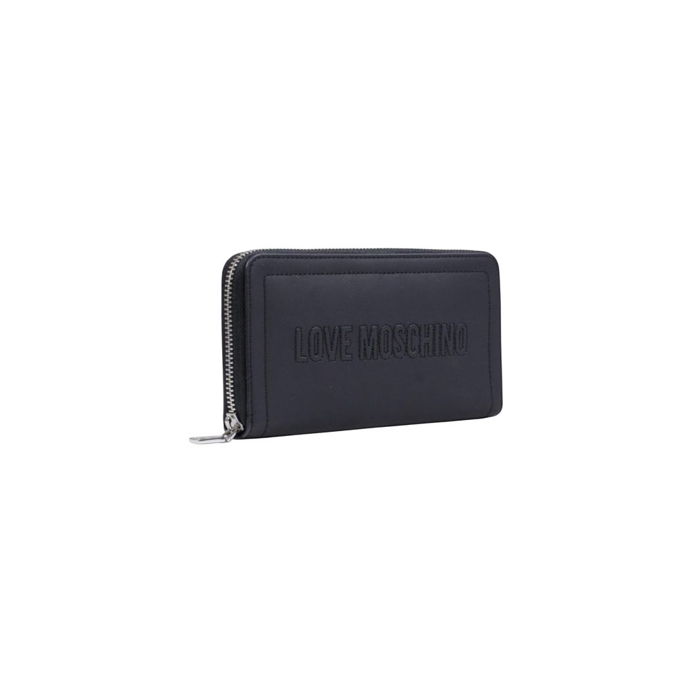 Love Moschino Black Polyurethane Wallet