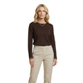 Street One Brown Cotton Long-Sleeve Shirt