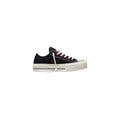 Converse Schwarze Plateau-Sneaker aus Stoff