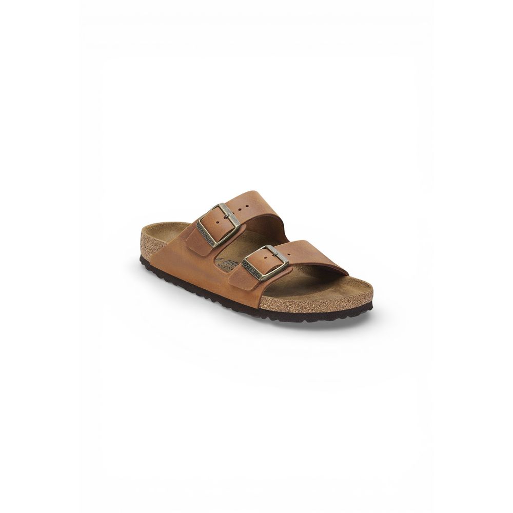 Birkenstock Braune Ledersandalen