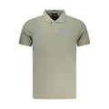 Hugo Boss Grünes Polohemd aus Baumwolle