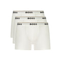 Hugo Boss Bianco Cotton Men's Boxer Shorts