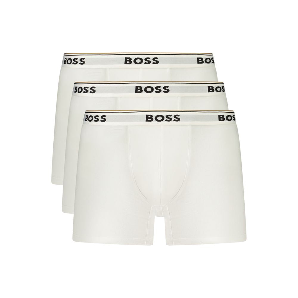 Hugo Boss Bianco Cotton Herren Boxershorts