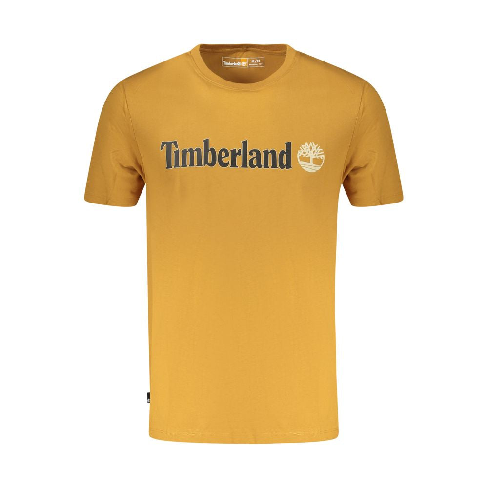 Timberland Men's Brown Cotton T-Shirt