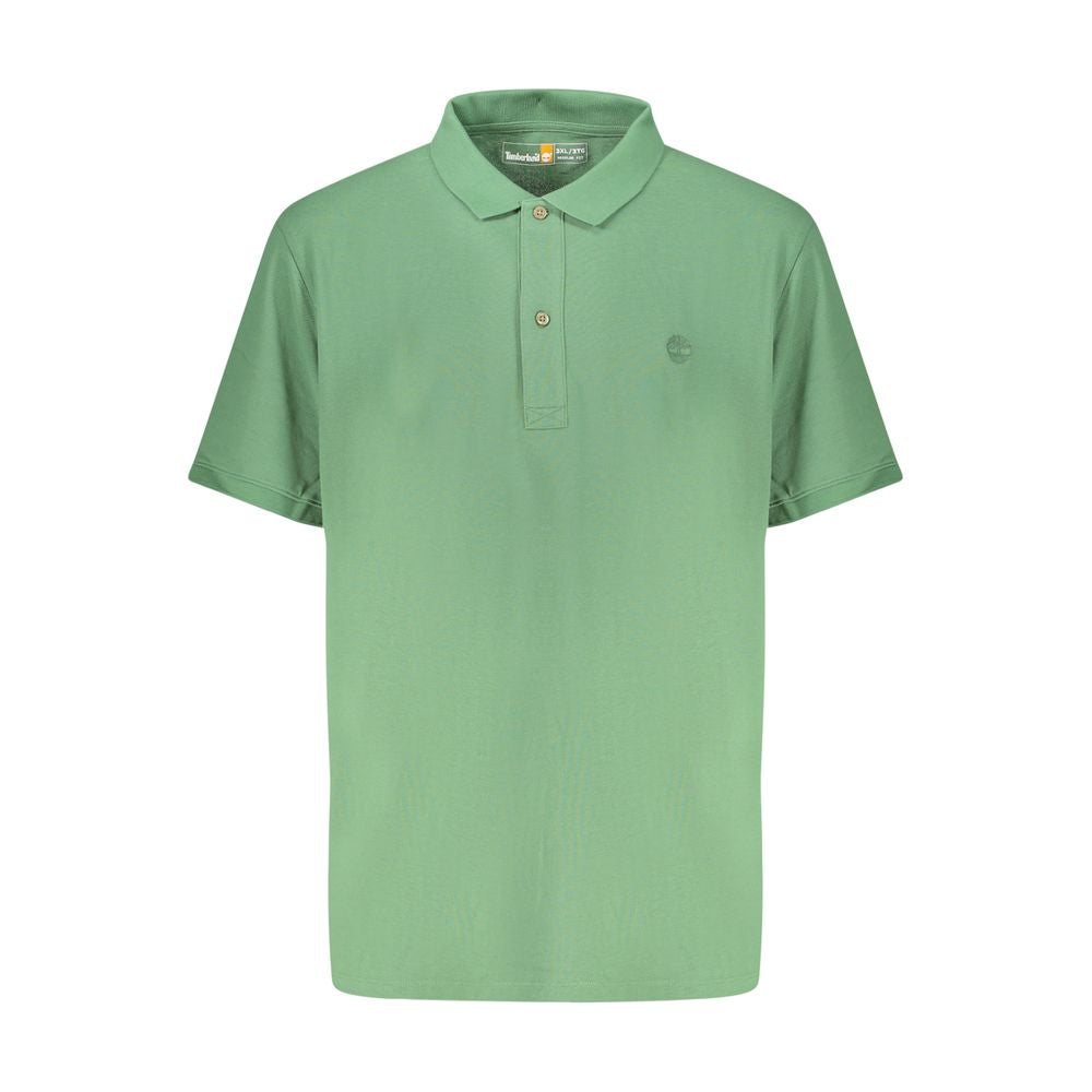 Timberland Verde Baumwoll-Poloshirt für Herren