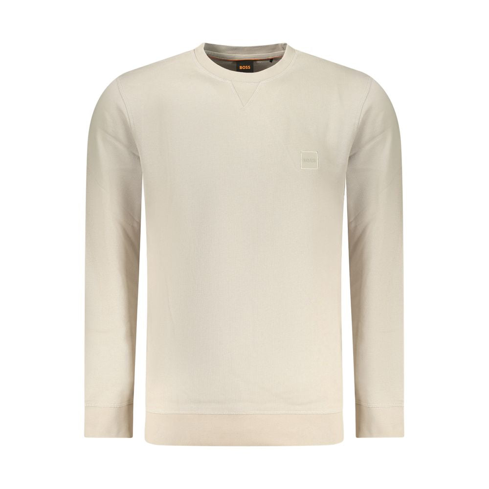 Hugo Boss Beige Baumwoll-Sweatshirt für Herren