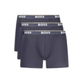 Hugo Boss Blaue Herren-Boxershorts aus Baumwolle