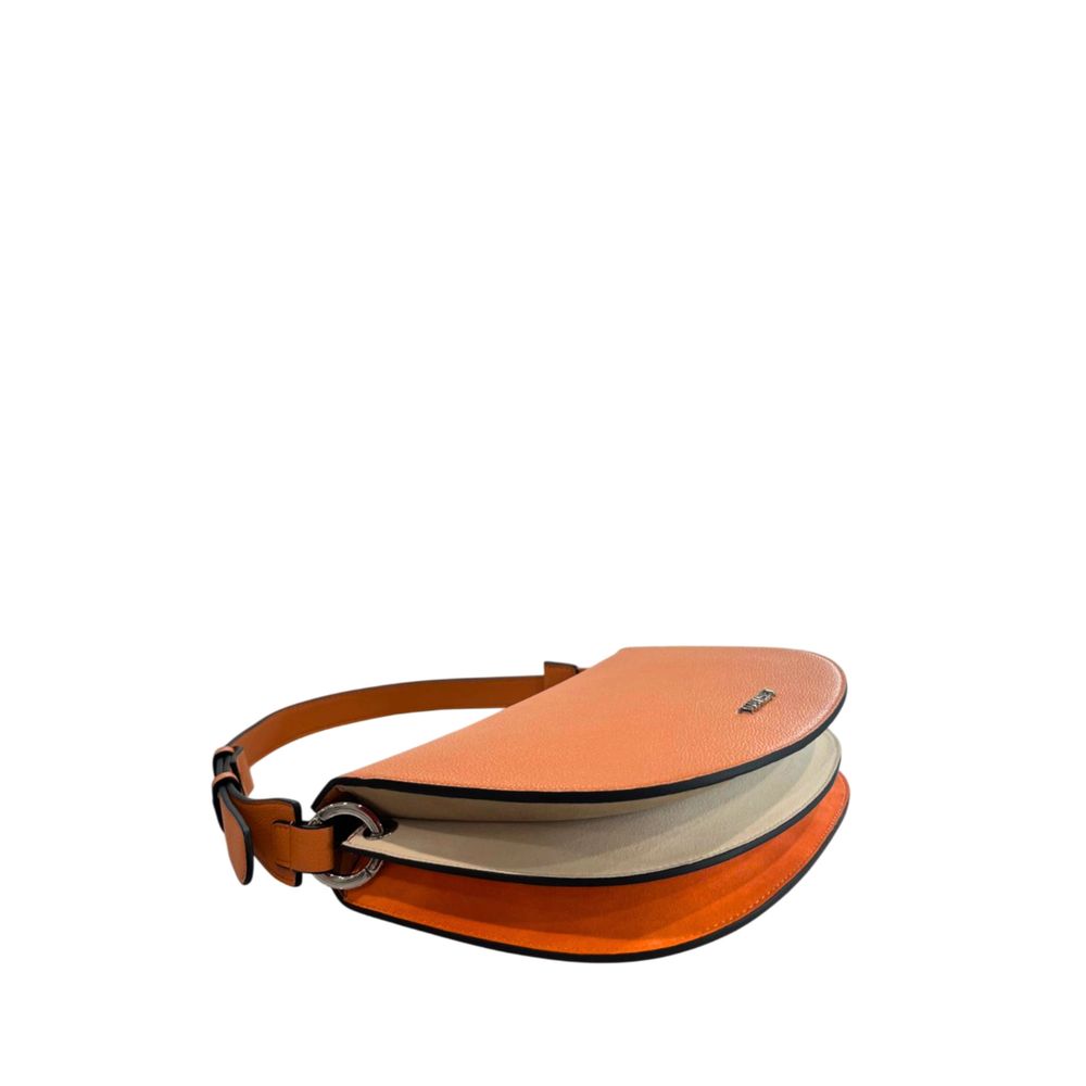 Twinset Orange Polyurethane Women's Shoulder Bag