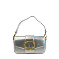 Twinset Women's Silver PU Crossbody Bag