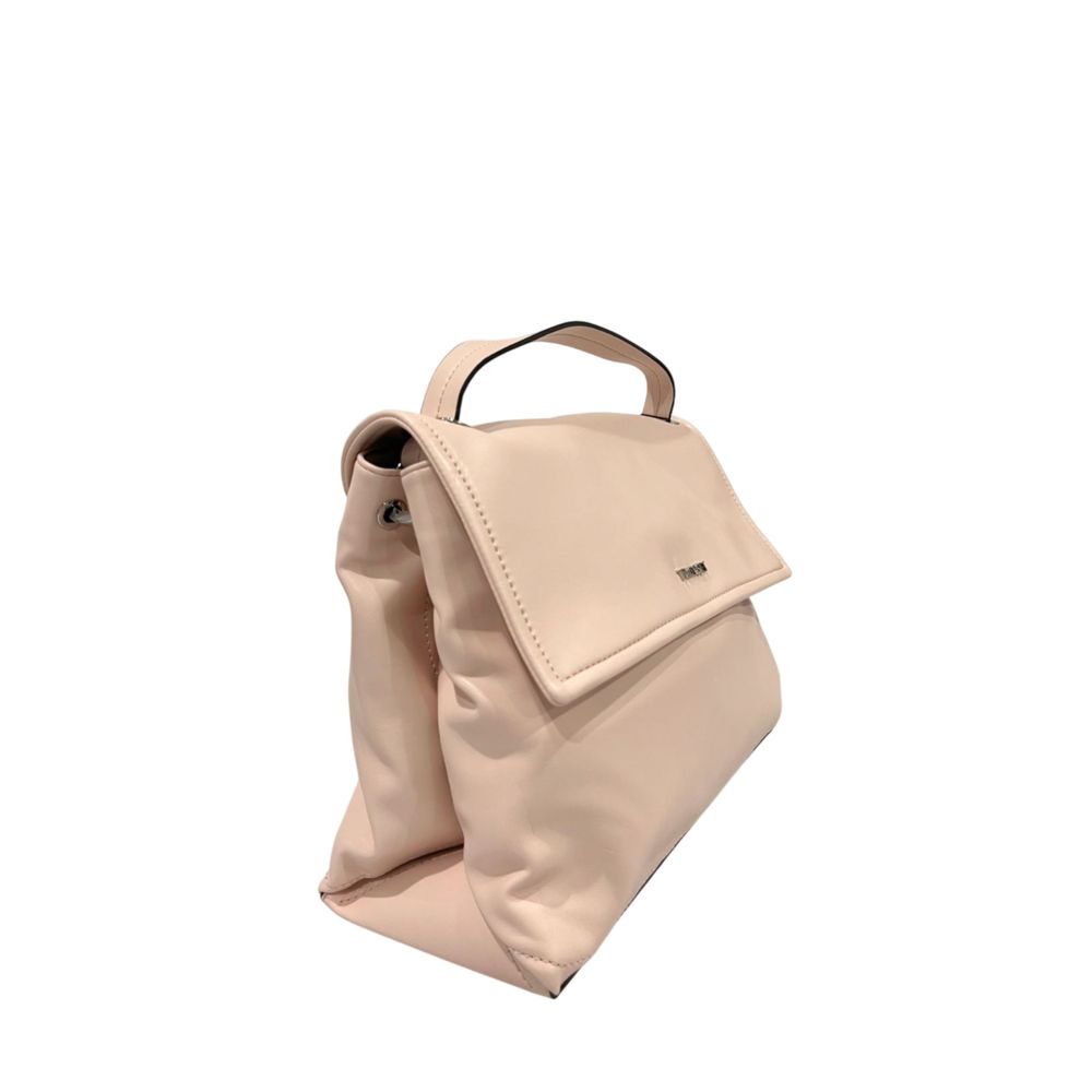 Twinset Pink PU Women's Handbag