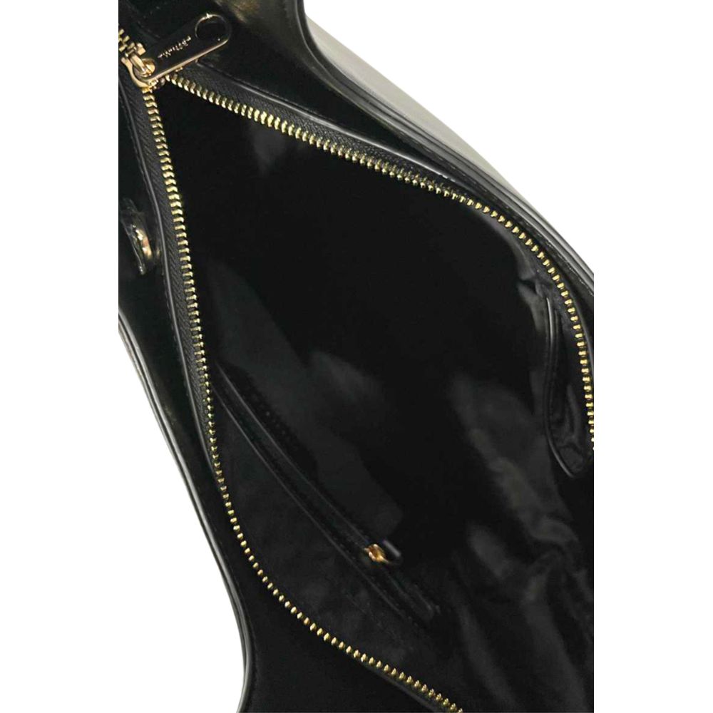 Twinset Schwarze Schultertasche aus PU für Damen