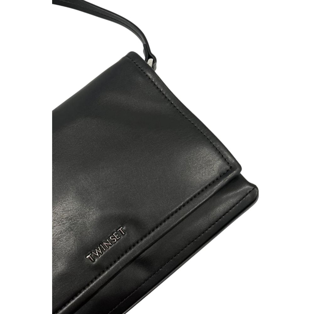 Twinset Schwarze Clutch aus Polyethylen