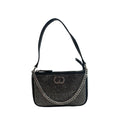 Twinset Schwarze Schultertasche aus Polyurethan für Damen