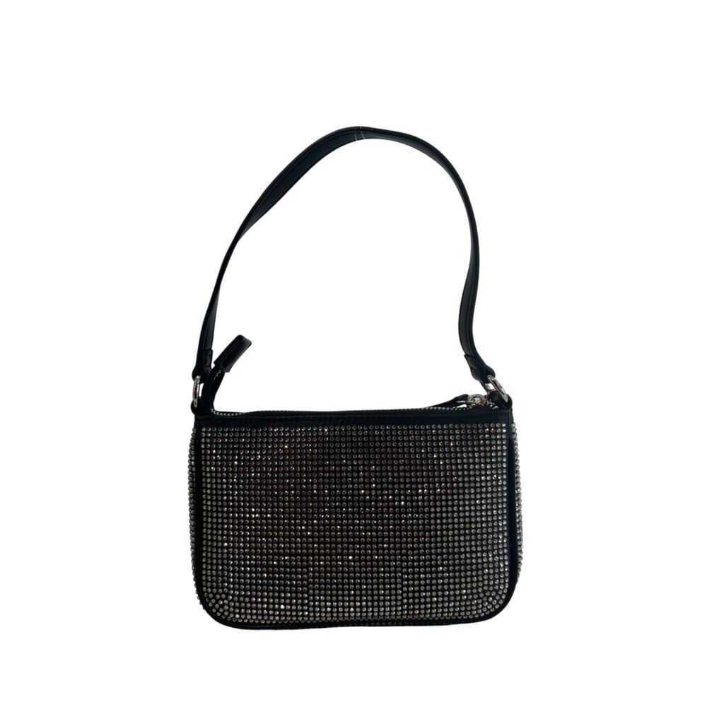 Twinset Schwarze Schultertasche aus Polyurethan für Damen