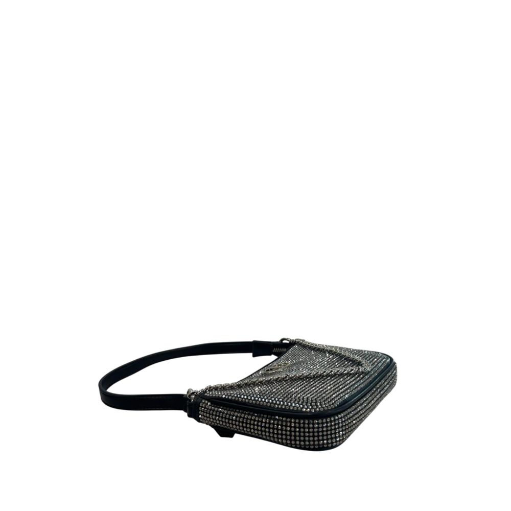 Twinset Schwarze Schultertasche aus Polyurethan für Damen