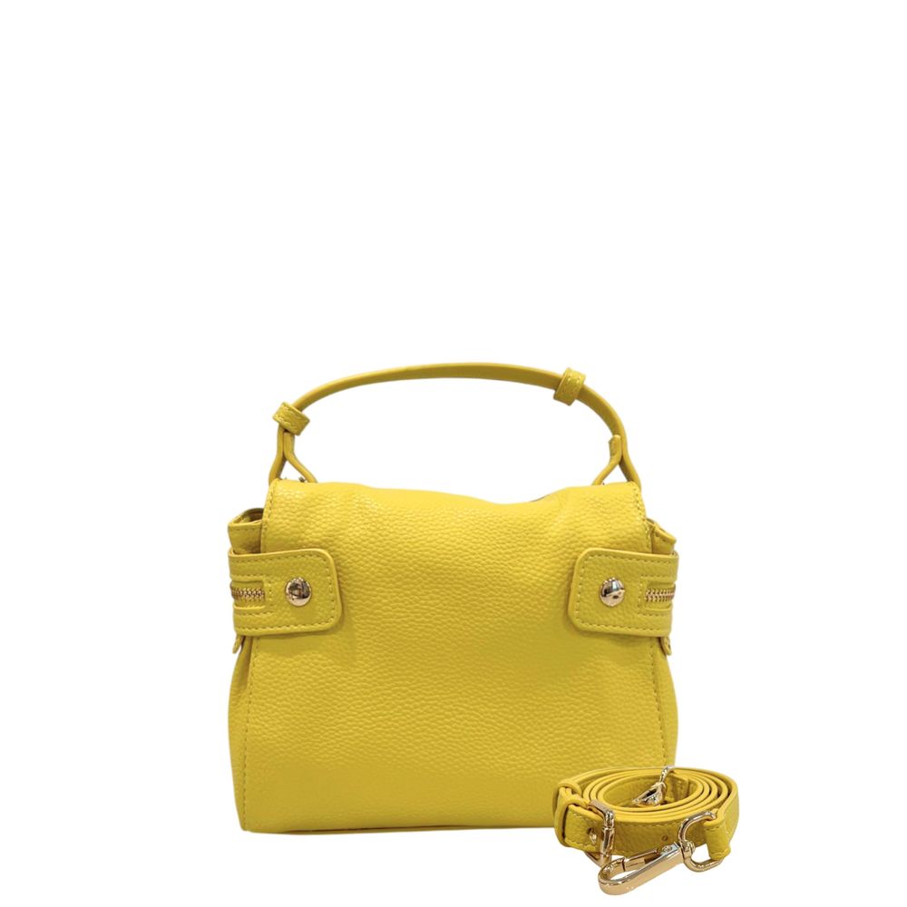 Twinset Zweifarbige Schultertasche aus Polyethylen