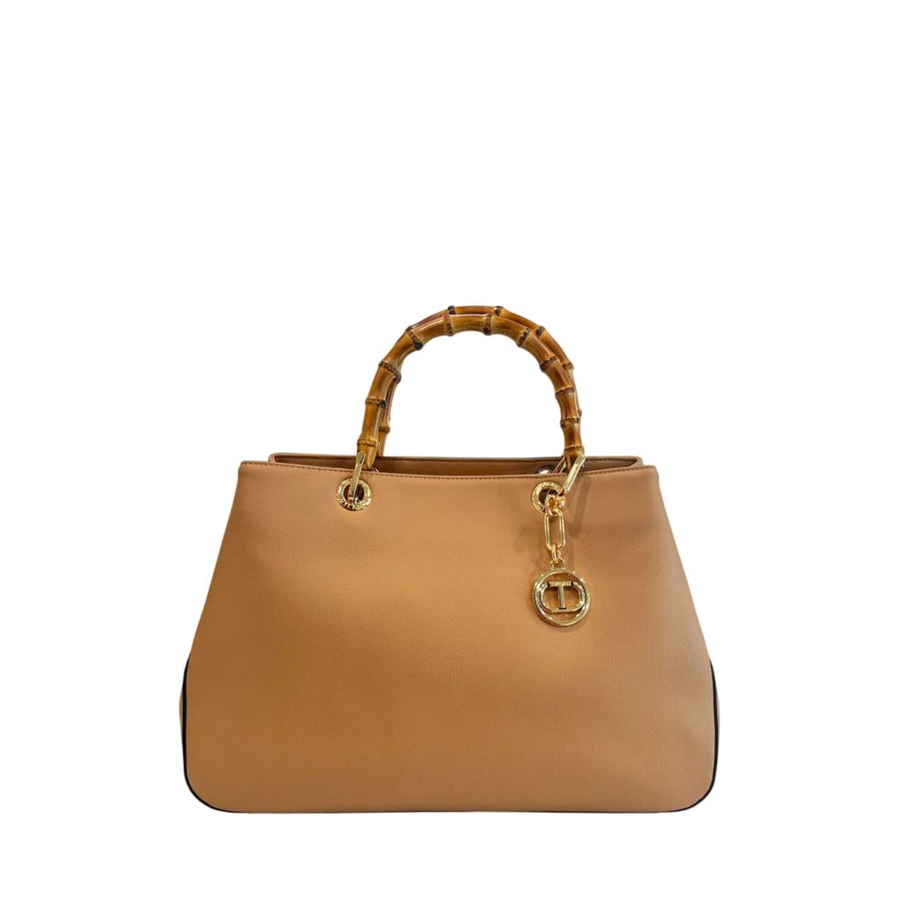 Twinset Women's Brown PU Handbag