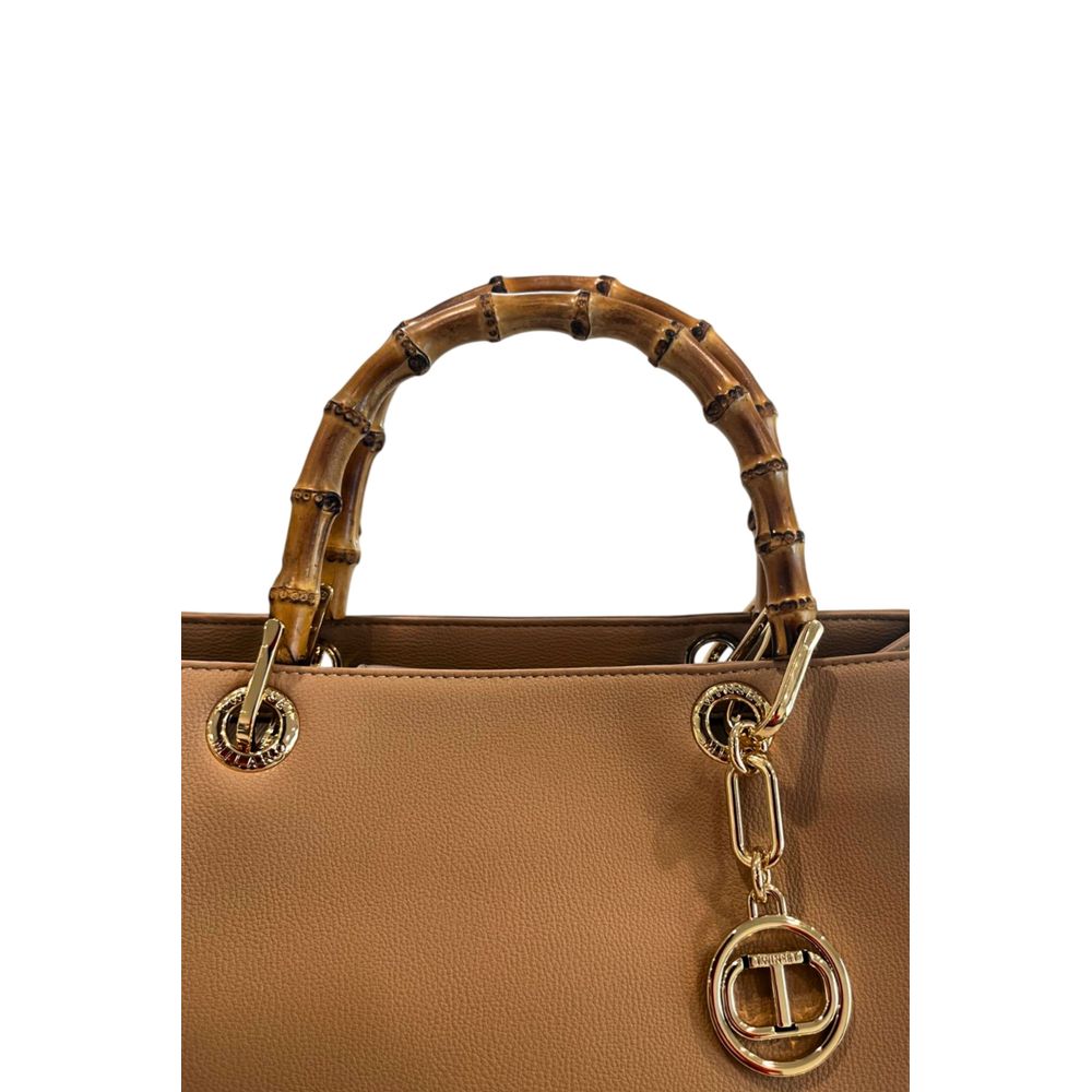 Twinset Women's Brown PU Handbag