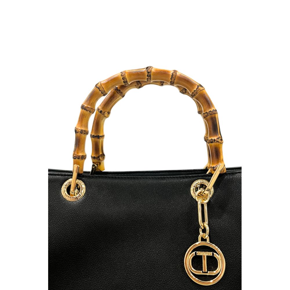 Twinset Women's Black PU Handbag