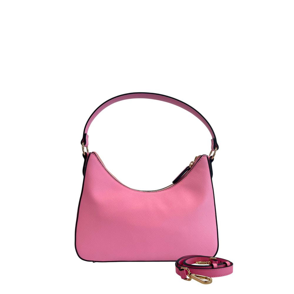 Twinset Pink PU Damen Umhängetasche