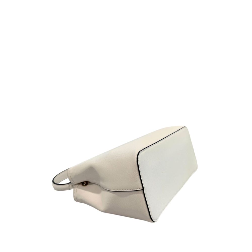 Twinset Weiße Damenhandtasche aus PU