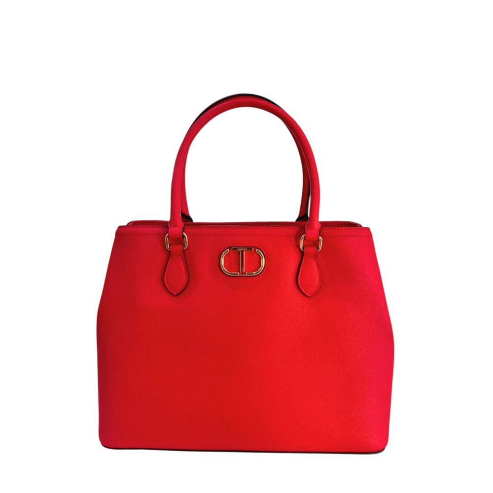 Twinset Women's White PU Handbag