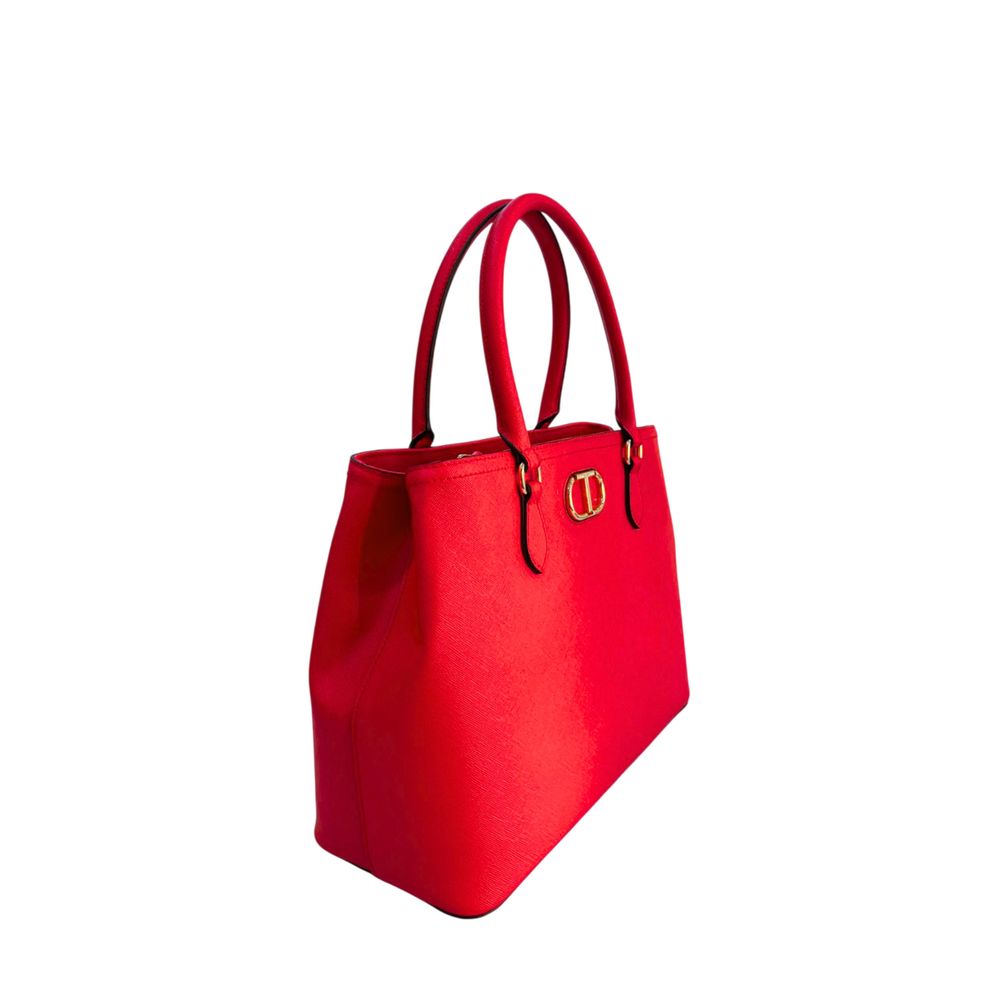 Twinset Women's White PU Handbag