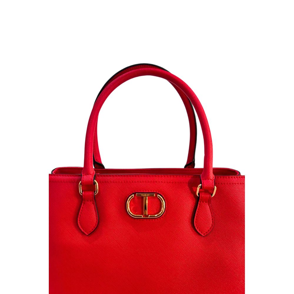Twinset Women's White PU Handbag