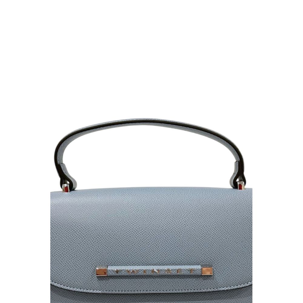 Twinset Blue Women's PU Handbag